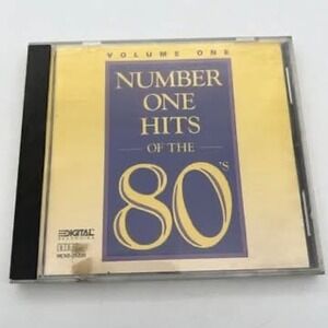 Number One Hits of the 80s Volume One CD MCA Records MCAD-25220‎ Compilation